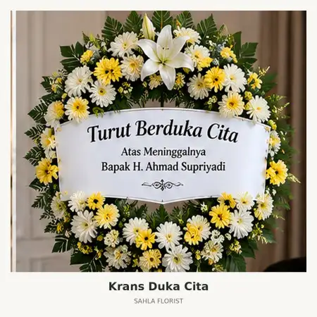 Krans Bunga Duka Bogor Utara